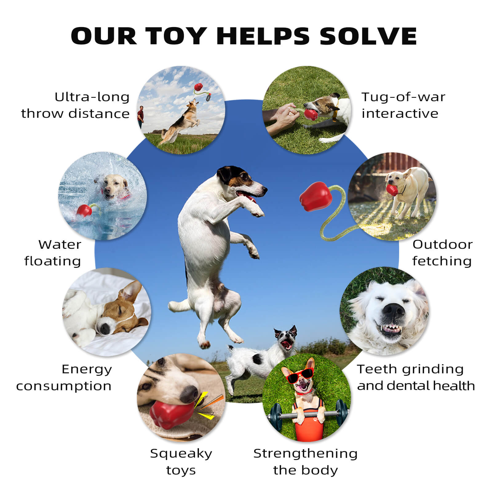 Fruit Rope Fetch Toy