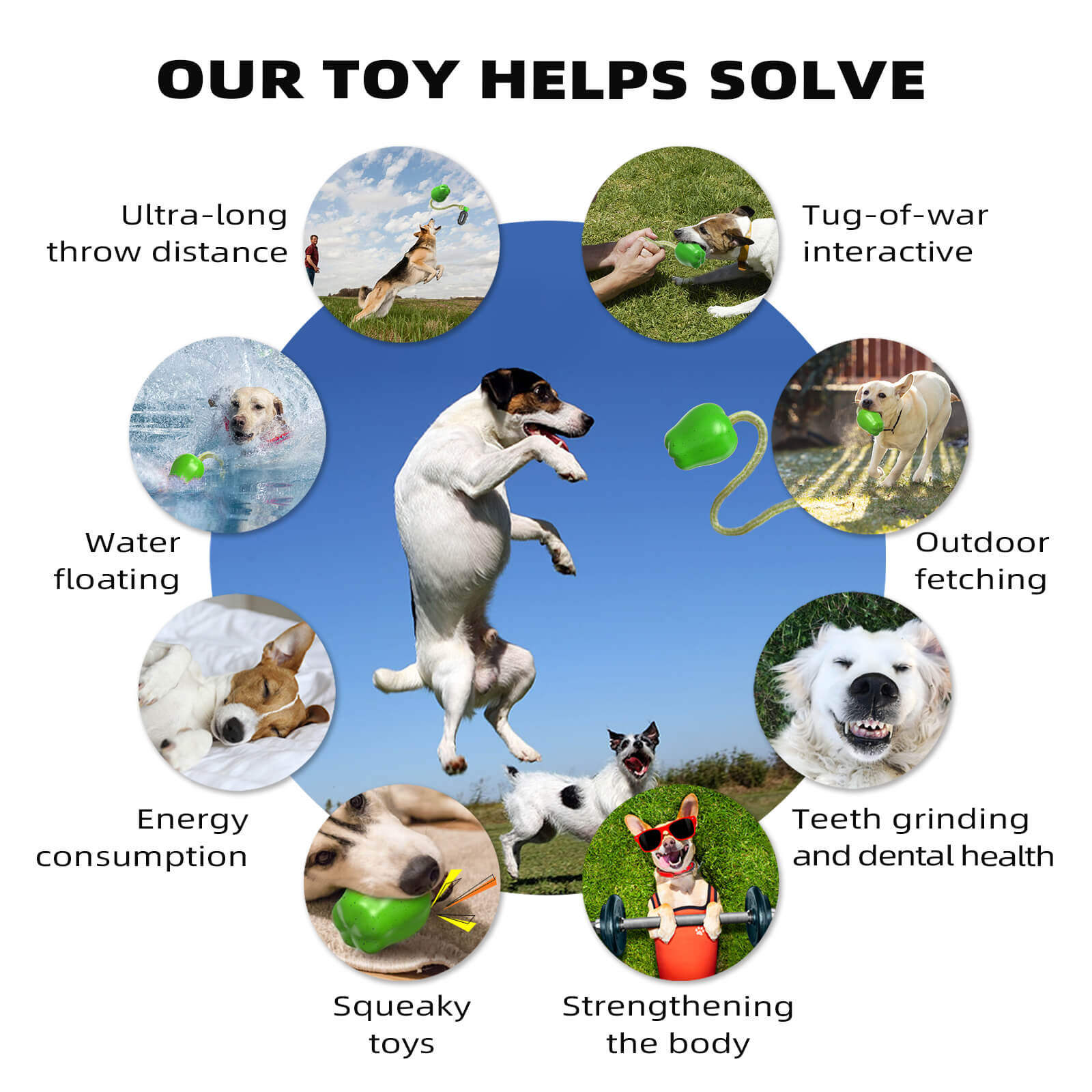 Fruit Rope Fetch Toy