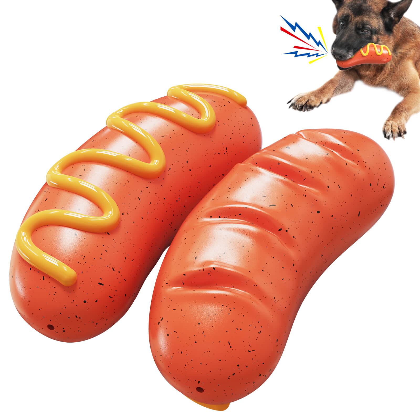 Woof & Play Squeaky Dog Toy