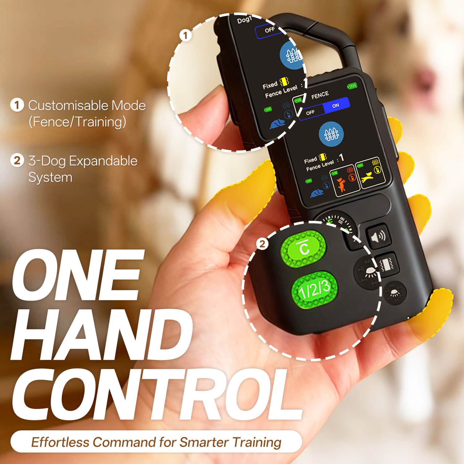 WDT810 Pro 2.4GHz Wireless Electric Dog Fence