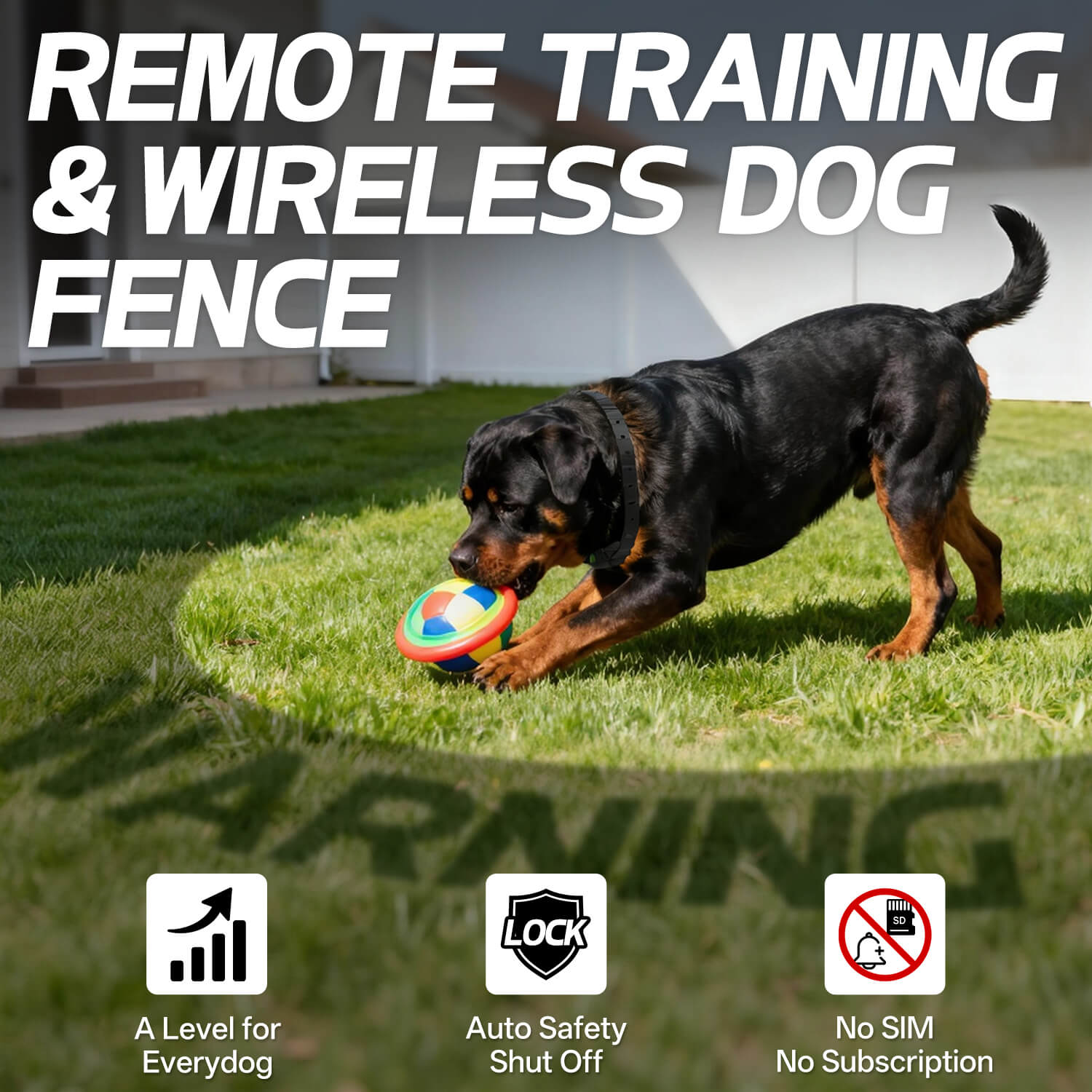 WDT810 Pro 2.4GHz Wireless Electric Dog Fence