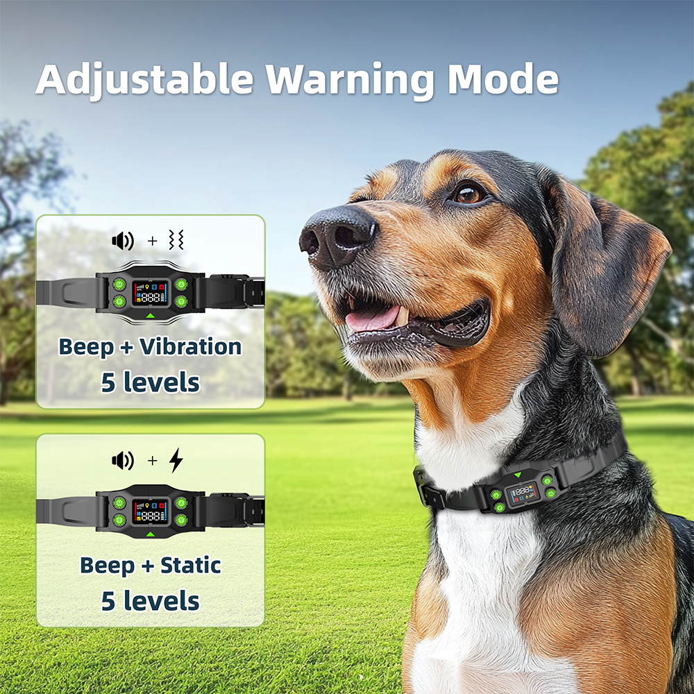 GPS Dog Fence with adjustable warning mode
